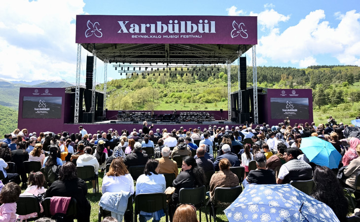 Şuşada “Xarıbülbül” IX Beynəlxalq Musiqi Festivalı keçirilir
