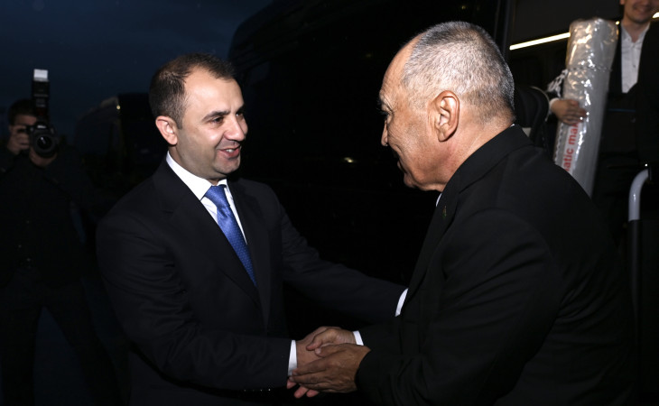 Türkmənistan Prezidenti yanında Arkadağ şəhərinin Tikinti və Dövlət Komitəsinin sədri Bakıya gəlib