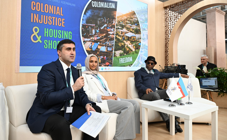 WUF13: “Müstəmləkə idarəçiliyinin yaratdığı ədalətsizliklər və mənzil böhranı” mövzusu müzakirə olunub