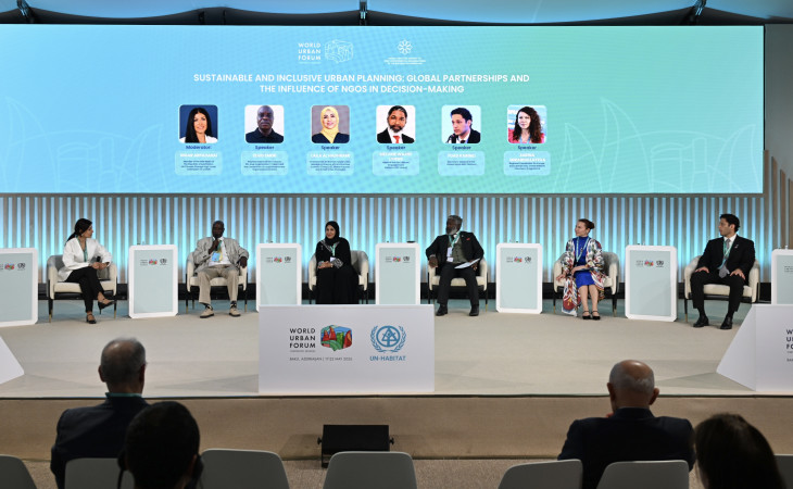 WUF13-də şəhərsalmada qlobal tərəfdaşlıqlardan və QHT-lərin qərarvermə prosesinə təsirindən danışılıb