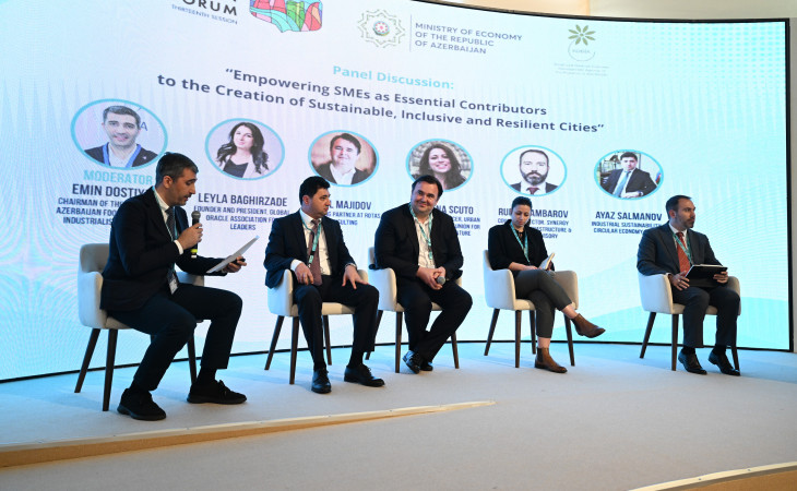 WUF13 çərçivəsində KOB-ların davamlı, inklüziv və dayanıqlı şəhər inkişafında rolu müzakirə olunur