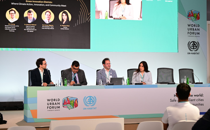 Role of green innovation districts in urban development discussed at WUF13