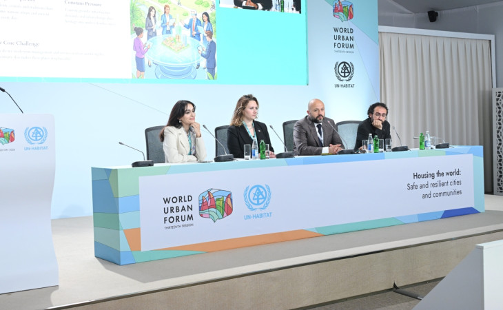 WUF13-də tarixi şəhərlərin rəqəmsal transformasiyası və “ağıllı qoruq” yanaşması müzakirə olunub 