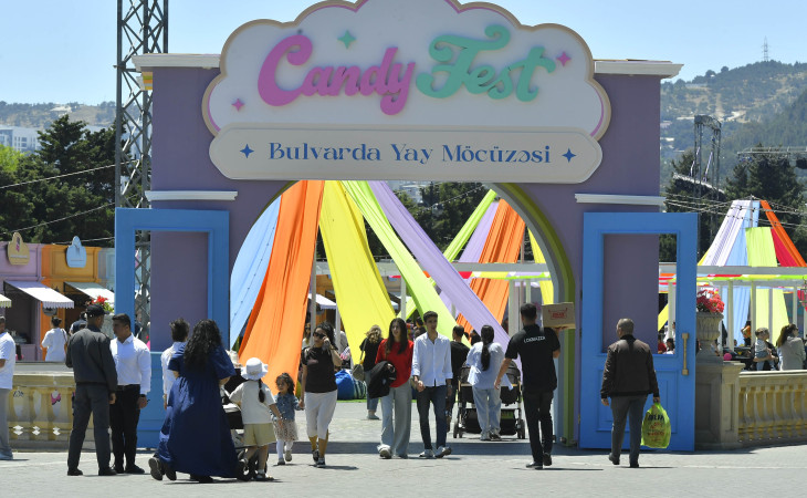 Bulvarda “CandyFest” coşqusu: Sirk ustaları, şoular və əyləncə bir məkanda