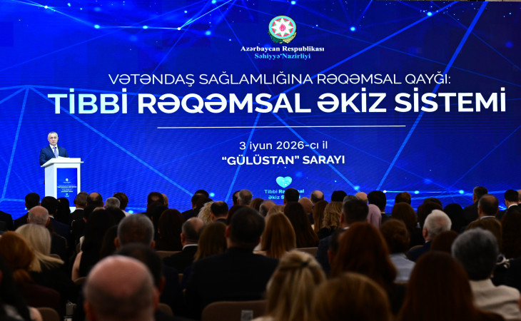 “Tibbi Rəqəmsal Əkiz Sistemi” təqdim edilib 