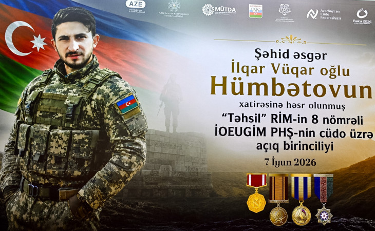 Şəhid İlqar Hümbətovun xatirəsinə həsr olunmuş cüdo turniri start götürüb