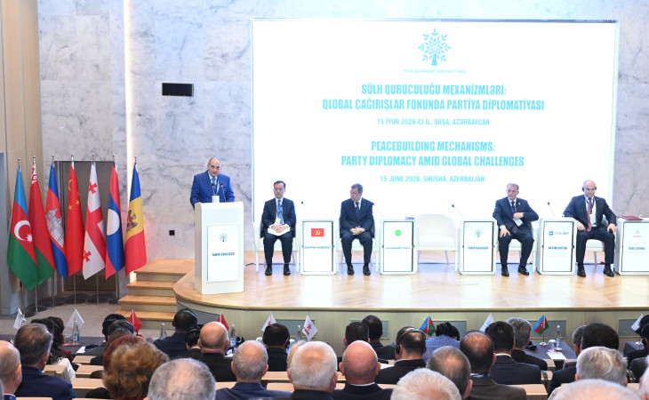 Şuşada “Qlobal təhlükəsizliyə regional töhfə: Cənubi Qafqazda sülh quruculuğu” mövzusunda beynəlxalq konfrans