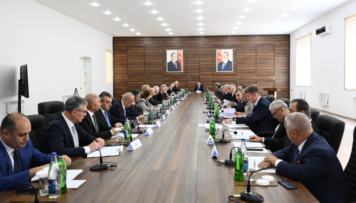 Əlaqələndirmə Qərargahının növbəti iclası Ağdərə şəhərində keçirilib