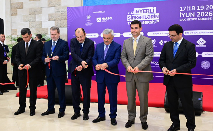 Bakıda “7-ci Yerli Şirkətlərin Tanıtım Sərgisi” açılıb