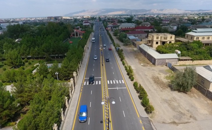 Hacıqabul–Muğan avtomobil yolunun yenidənqurma işləri yekunlaşıb