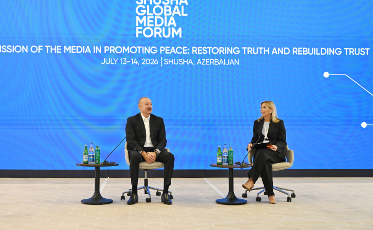 Prezident İlham Əliyev IV Şuşa Qlobal Media Forumunun açılışında iştirak edib 