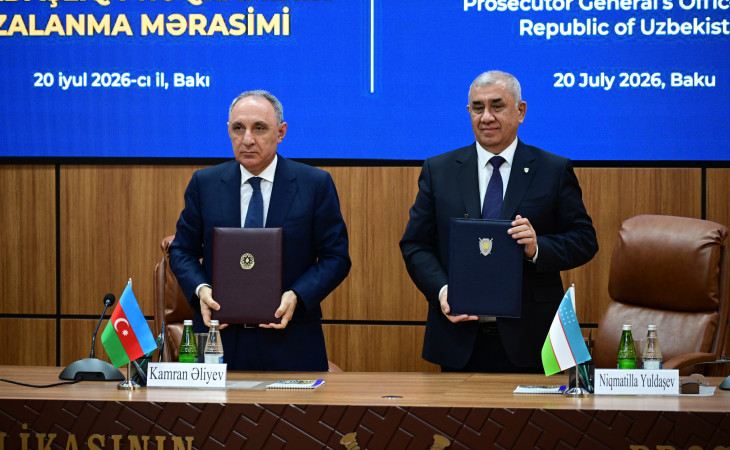 Azərbaycan və Özbəkistan Baş prokurorluqları arasında Əməkdaşlıq Proqramı imzalanıb