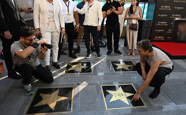 “Sea Breeze Walk of fame” Şöhrət Xiyabanında EDIS və Emre Altuğun adına olan ulduzların açılışı olub