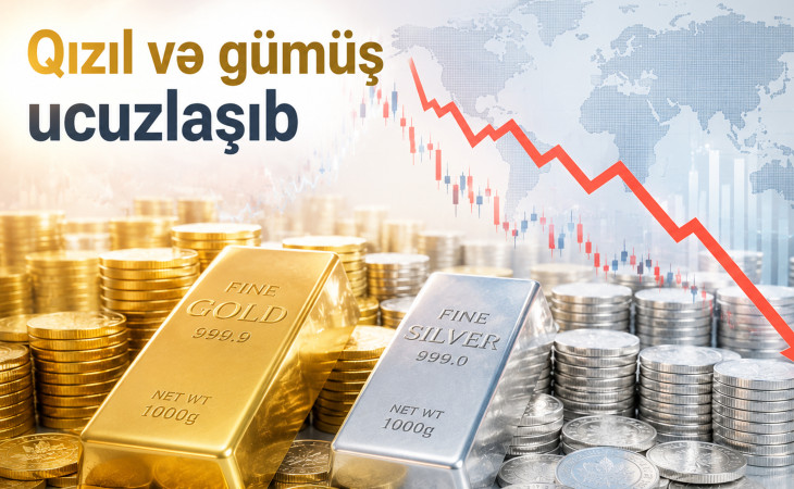 Gold and silver prices decline in global markets
