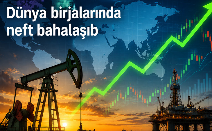 Dünya birjalarında neft bahalaşıb