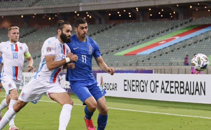 Azərbaycan millisi UEFA Millətlər Liqasında mübarizəyə başlayıb