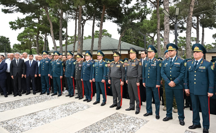 General-mayor Abbasəli Novruzov Hərbi Memorial Məzarlıqda torpağa tapşırılıb