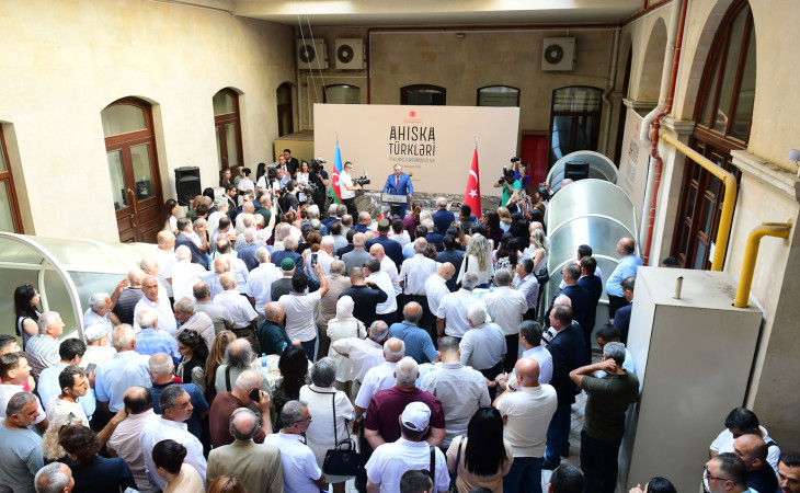 Bakıda “Ahıska türkləri – itmiş sürgünün izində” sərgisi açılıb