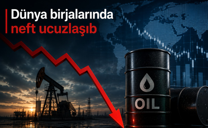 “Brent”in qiyməti 92 dollardan aşağı düşüb