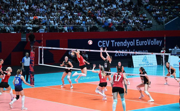 Voleybol üzrə Azərbaycan millisi Avropa çempionatında ilk məğlubiyyətini alıb