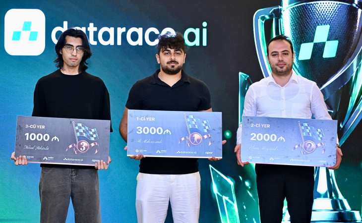 “DataRace”in ilk yarışının qalibləri açıqlanıb