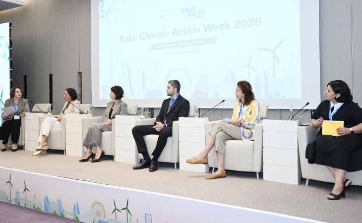 BCAW2026 çərçivəsində yaşıl enerji sənayesinin inkişafı müzakirə olunur