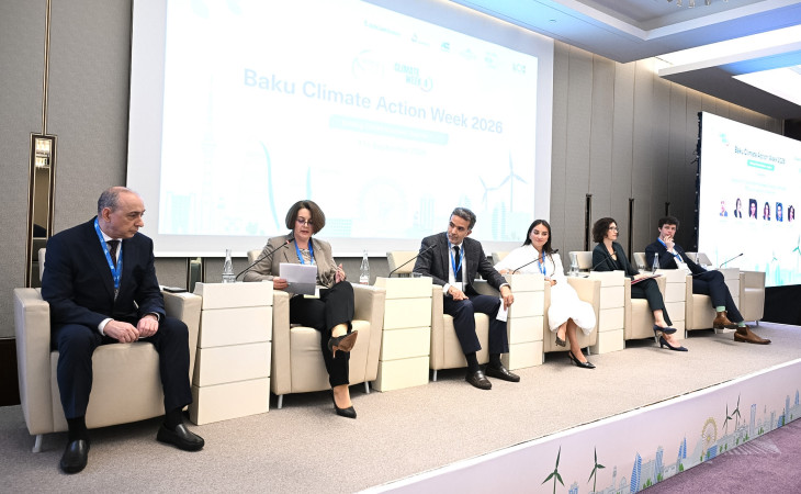 “Bakı İqlim Fəaliyyəti Həftəsi 2026”da sərhədlərarası bərpaolunan enerji sertifikatları müzakirə edilib 