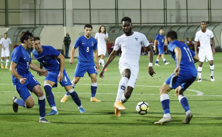 Sumqayıtda U-21 Avropa çempionatının seçmə mərhələsində Azərbaycan millisi Fransa futbolçuları ilə qarşılaşır