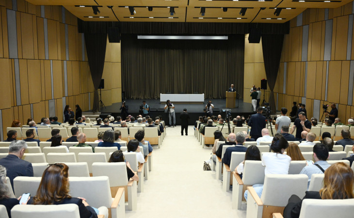 Diplomatik korpusun nümayəndələri Xankəndi Mədəniyyət Mərkəzinə gəliblər