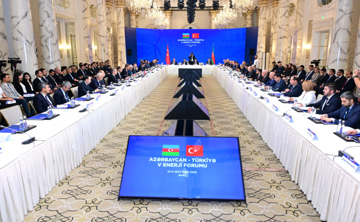 Bakıda Azərbaycan-Türkiyə V Enerji Forumu keçirilib 