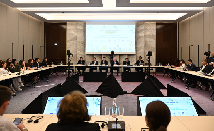 BCAW2026: “İqlimə dözümlü gələcək üçün innovasiyaların sürətləndirilməsi” mövzusunda müzakirə aparılıb