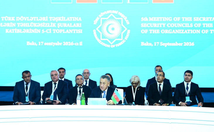 Bakıda TDT-yə üzv ölkələrin Təhlükəsizlik Şuraları katiblərinin 5-ci toplantısı keçirilir