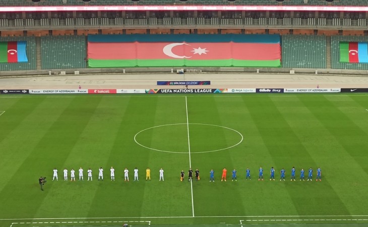 Bu gün futbol üzrə Azərbaycan millisi UEFA Millətlər Liqasında ikinci görüşünü keçirəcək