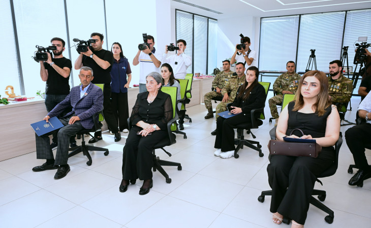 Şəhid ailələrinə və müharibə ilə əlaqədar əlilliyi olan şəxslərə daha 36 mənzil verilib