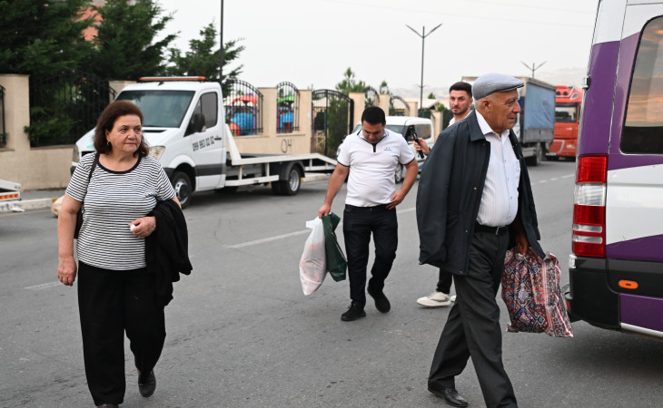 Xankəndi şəhəri və qəsəbəsinə, Xocalı, Ağdərə və Cəbrayılın kəndlərinə növbəti köç karvanları yola salınıb