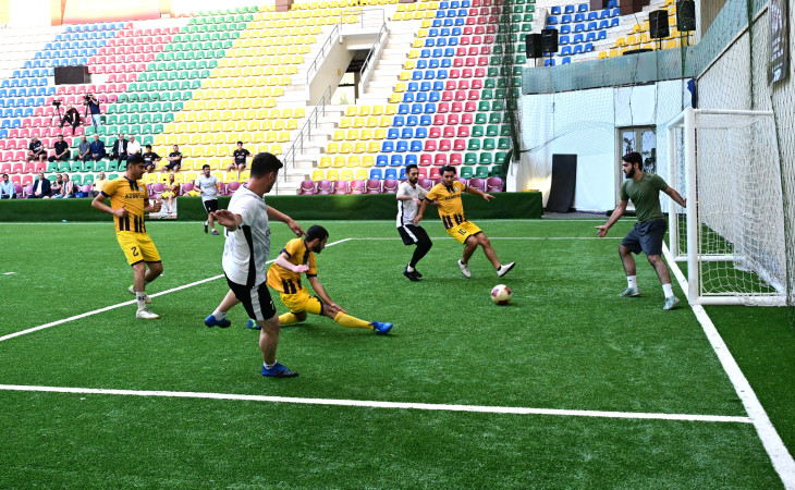 Şəhid jurnalistlərin xatirəsinə həsr edilən ənənəvi minifutbol turniri start götürüb