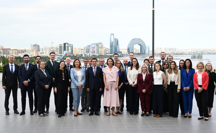 Hikmət Hacıyev: Azərbaycanın Avropanın enerji təhlükəsizliyinə verdiyi töhfə Aİ ilə münasibətlərimizin mühüm istiqamətlərindəndir
