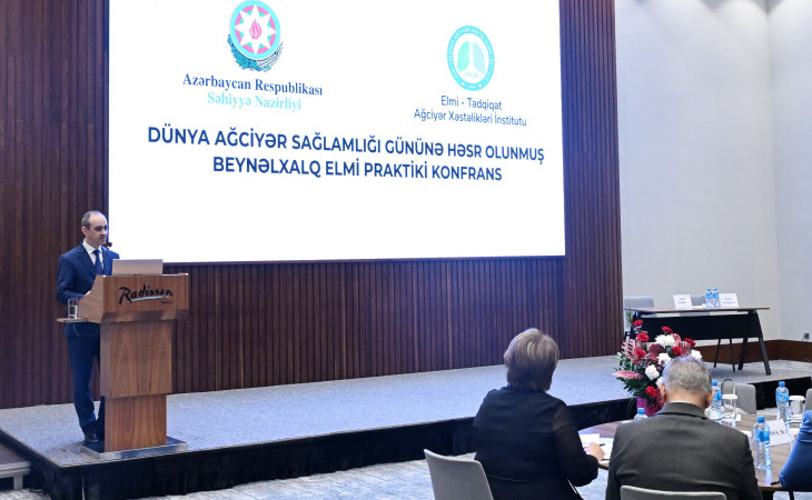 Bakıda ağciyər sağlamlığının qorunması istiqamətində müzakirələr aparılıb 