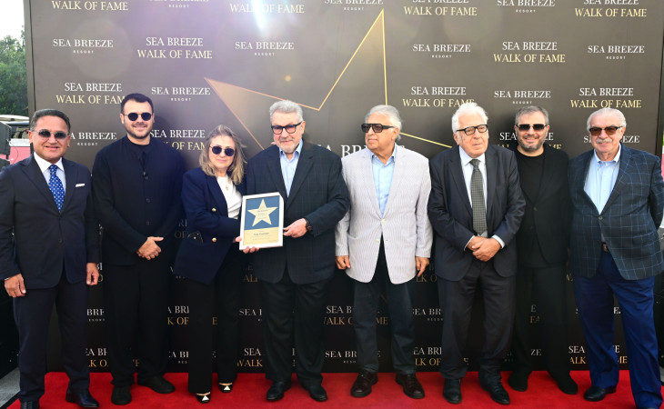 “Sea Breeze Walk of Fame”də Yuli Qusmanın adına ulduz açılıb