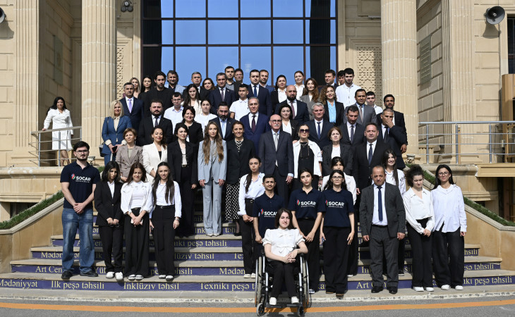 Mədəniyyət və Sənətkarlıq üzrə Bakı Dövlət Peşə Təhsili Mərkəzində inklüziv təlim və tədris mərkəzi yaradılıb