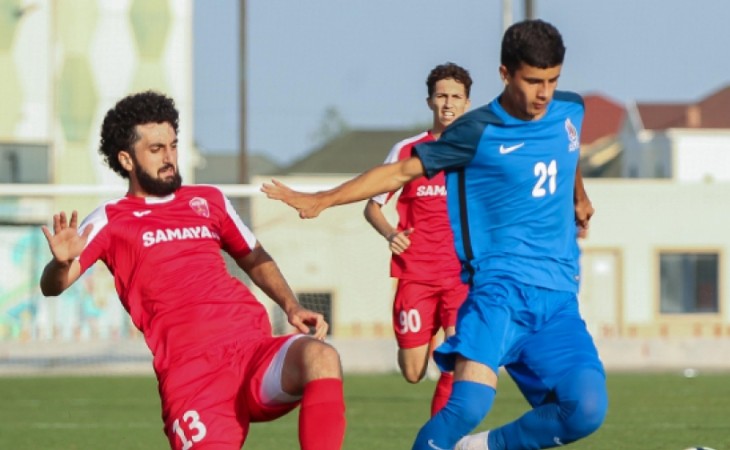 Azərbaycanın U-19 millisi yoxlama oyununda heç-heçə edib