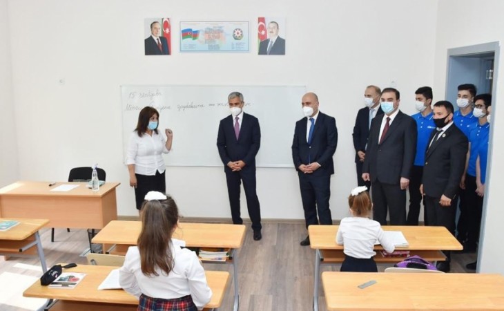Фондом Гейдара Алиева сдаются в эксплуатацию 62 учебных заведения В Гяндже, Самухе и Уджаре состоялось открытие построенных и реконструированных учебных заведений