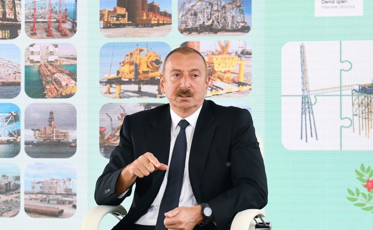 Prezident İlham Əliyev: Əgər Ermənistan beynəlxalq hüququ yerə vurursa, biz niyə beynəlxalq hüququ gözləməliyik?!