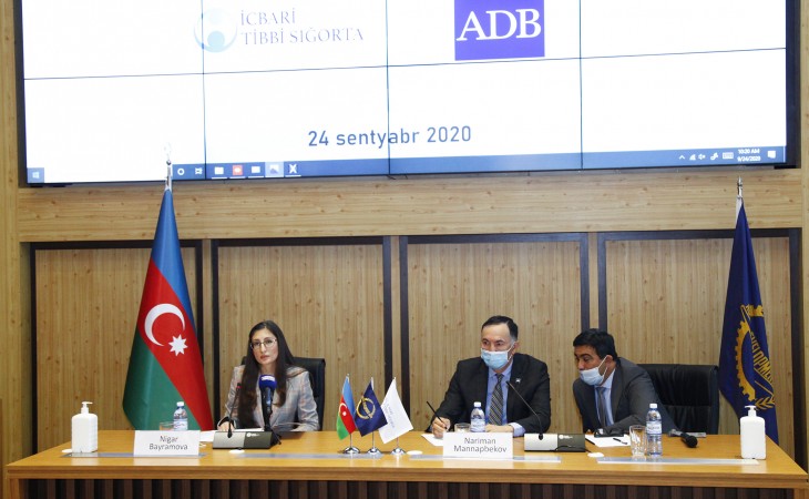 Asiya İnkişaf Bankı İcbari Tibbi Sığorta üzrə Dövlət Agentliyi ilə birgə hesabat tədbiri keçirib