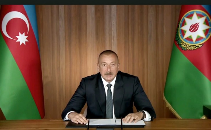 Prezident İlham Əliyev: Ermənistanın məqsədi işğalla bağlı hazırkı status-kvonu qorumaq və işğal edilmiş ərazilərin ilhaqına nail olmaqdır
