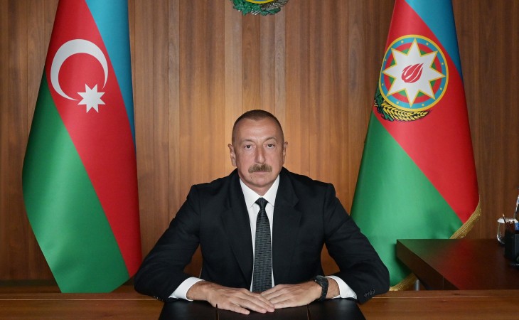 Prezident: Beynəlxalq sülh və təhlükəsizlik, pandemiyanın dünya dövlətlərinə təsiri ölkələr arasında həmrəylik tələb edir 