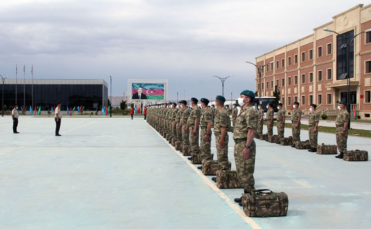 Group of Azerbaijani peacekeepers returns from Afghanistan