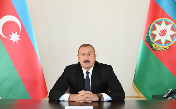 Prezident İlham Əliyev: Tarixi ədalət bizim tərəfimizdədir, beynəlxalq hüquq bizim tərəfimizdədir