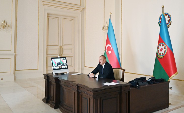 Prezident İlham Əliyev: Ordumuzun uğurlu əks-hücum əməliyyatı nəticəsində bir neçə yaşayış məntəqəmiz işğaldan azad edilib