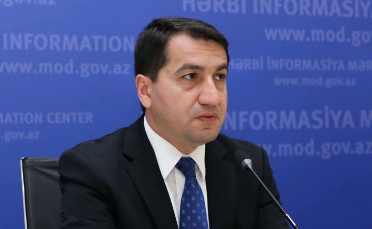 Hikmət Hacıyev: Prezident İlham Əliyevin Fərmanı ilə Azərbaycanda hərbi vəziyyət elan edilib